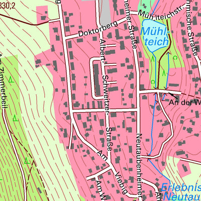 Staatsbetrieb Geobasisinformation und Vermessung Sachsen Taubenheim/Spree, Sohland a. d. Spree (1:10,000 scale) digital map