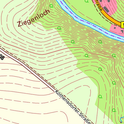 Staatsbetrieb Geobasisinformation und Vermessung Sachsen Taura, Taura (1:10,000 scale) digital map