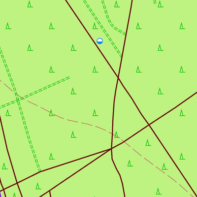 Staatsbetrieb Geobasisinformation und Vermessung Sachsen Tauscha, Thiendorf (1:10,000 scale) digital map