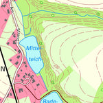Staatsbetrieb Geobasisinformation und Vermessung Sachsen Tautenhain, Frohburg, Stadt (1:10,000 scale) digital map