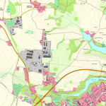 Staatsbetrieb Geobasisinformation und Vermessung Sachsen Teichnitz, Bautzen, Stadt (1:10,000 scale) digital map