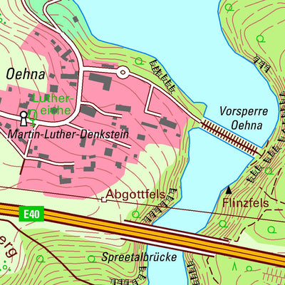 Staatsbetrieb Geobasisinformation und Vermessung Sachsen Teichnitz, Bautzen, Stadt (1:10,000 scale) digital map