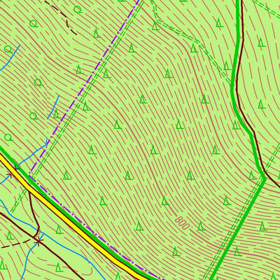 Staatsbetrieb Geobasisinformation und Vermessung Sachsen Tellerhäuser, Breitenbrunn/Erzgeb. (1:10,000 scale) digital map