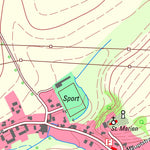 Staatsbetrieb Geobasisinformation und Vermessung Sachsen Tettau, Schönberg (1:10,000 scale) digital map