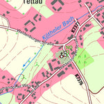 Staatsbetrieb Geobasisinformation und Vermessung Sachsen Tettau, Schönberg (1:10,000 scale) digital map