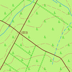 Staatsbetrieb Geobasisinformation und Vermessung Sachsen Thammenhain, Lossatal 2 (1:10,000 scale) digital map