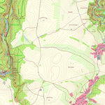 Staatsbetrieb Geobasisinformation und Vermessung Sachsen Tharandt, Tharandt, Stadt (1:10,000 scale) digital map