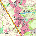 Staatsbetrieb Geobasisinformation und Vermessung Sachsen Theuma, Theuma (1:25,000 scale) digital map