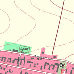 Staatsbetrieb Geobasisinformation und Vermessung Sachsen Threna, Belgershain (1:10,000 scale) digital map