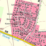 Staatsbetrieb Geobasisinformation und Vermessung Sachsen Threna, Belgershain (1:10,000 scale) digital map