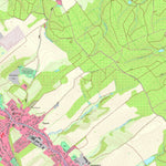 Staatsbetrieb Geobasisinformation und Vermessung Sachsen Thurm, Mülsen (1:10,000 scale) digital map