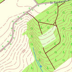 Staatsbetrieb Geobasisinformation und Vermessung Sachsen Thurm, Mülsen (1:10,000 scale) digital map