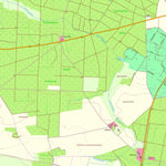 Staatsbetrieb Geobasisinformation und Vermessung Sachsen Tiefensee, Bad Düben, Stadt (1:10,000 scale) digital map