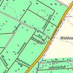 Staatsbetrieb Geobasisinformation und Vermessung Sachsen Tiefensee, Bad Düben, Stadt (1:10,000 scale) digital map