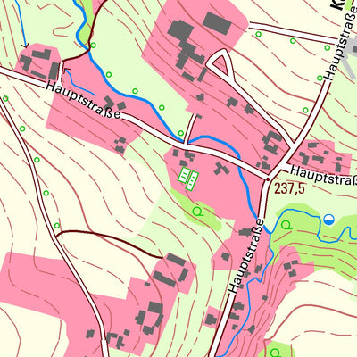 Staatsbetrieb Geobasisinformation und Vermessung Sachsen Topfseifersdorf, Königshain-Wiederau (1:10,000 scale) digital map