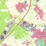 Staatsbetrieb Geobasisinformation und Vermessung Sachsen Treuen, Treuen, Stadt (1:10,000 scale) digital map