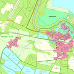 Staatsbetrieb Geobasisinformation und Vermessung Sachsen Uhyst, Boxberg/O.L. 1 (1:10,000 scale) digital map