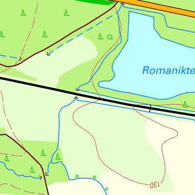 Staatsbetrieb Geobasisinformation und Vermessung Sachsen Uhyst, Boxberg/O.L. 1 (1:10,000 scale) digital map