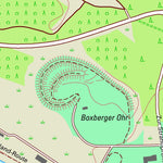Staatsbetrieb Geobasisinformation und Vermessung Sachsen Uhyst, Boxberg/O.L. 2 (1:10,000 scale) digital map
