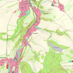 Staatsbetrieb Geobasisinformation und Vermessung Sachsen Ulberndorf, Dippoldiswalde, Stadt (1:10,000 scale) digital map