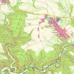 Staatsbetrieb Geobasisinformation und Vermessung Sachsen Ulbersdorf, Hohnstein, Stadt (1:10,000 scale) digital map