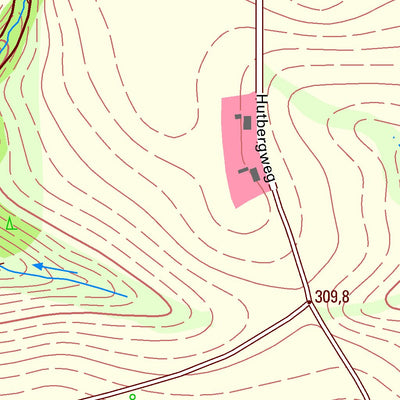 Staatsbetrieb Geobasisinformation und Vermessung Sachsen Ulbersdorf, Hohnstein, Stadt (1:10,000 scale) digital map