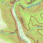 Staatsbetrieb Geobasisinformation und Vermessung Sachsen Ulbersdorf, Hohnstein, Stadt (1:10,000 scale) digital map