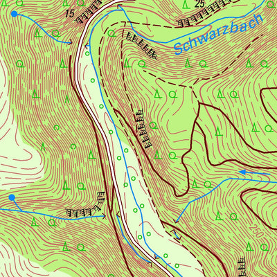 Staatsbetrieb Geobasisinformation und Vermessung Sachsen Ulbersdorf, Hohnstein, Stadt (1:10,000 scale) digital map