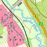 Staatsbetrieb Geobasisinformation und Vermessung Sachsen Unterwürschnitz, Mühlental (1:10,000 scale) digital map