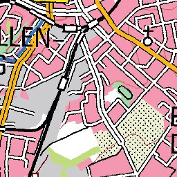 Staatsbetrieb Geobasisinformation und Vermessung Sachsen Urban District of Chemnitz (1:100,000 scale) digital map
