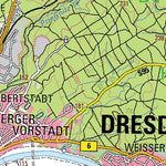 Staatsbetrieb Geobasisinformation und Vermessung Sachsen Urban District of Dresden (1:100,000 scale) digital map