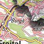 Staatsbetrieb Geobasisinformation und Vermessung Sachsen Urban District of Dresden (1:100,000 scale) digital map