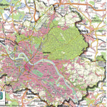 Staatsbetrieb Geobasisinformation und Vermessung Sachsen Urban District of Dresden (1:50,000 scale) digital map