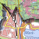 Staatsbetrieb Geobasisinformation und Vermessung Sachsen Urban District of Leipzig (1:50,000 scale) digital map