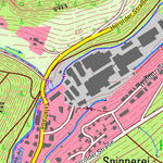 Staatsbetrieb Geobasisinformation und Vermessung Sachsen Venusberg, Drebach (1:10,000 scale) digital map