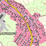 Staatsbetrieb Geobasisinformation und Vermessung Sachsen Volkersdorf, Radeburg, Stadt (1:10,000 scale) digital map
