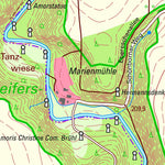 Staatsbetrieb Geobasisinformation und Vermessung Sachsen Wachau, Wachau (1:10,000 scale) digital map