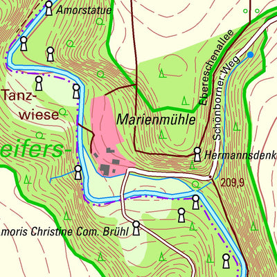 Staatsbetrieb Geobasisinformation und Vermessung Sachsen Wachau, Wachau (1:10,000 scale) digital map