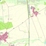Staatsbetrieb Geobasisinformation und Vermessung Sachsen Walda-Kleinthiemig, Großenhain, Stadt (1:10,000 scale) digital map
