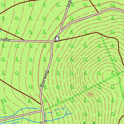 Staatsbetrieb Geobasisinformation und Vermessung Sachsen Walddorf, Kottmar (1:10,000 scale) digital map
