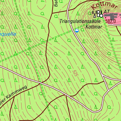 Staatsbetrieb Geobasisinformation und Vermessung Sachsen Walddorf, Kottmar (1:10,000 scale) digital map