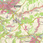 Staatsbetrieb Geobasisinformation und Vermessung Sachsen Waldkirchen, Lengenfeld, Stadt (1:25,000 scale) digital map