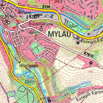 Staatsbetrieb Geobasisinformation und Vermessung Sachsen Waldkirchen, Lengenfeld, Stadt (1:25,000 scale) digital map