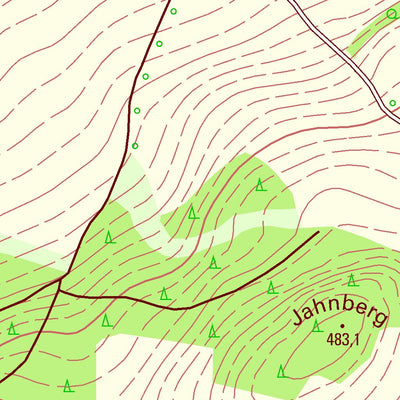 Staatsbetrieb Geobasisinformation und Vermessung Sachsen Wallengrün, Pausa-Mühltroff, Stadt (1:10,000 scale) digital map