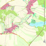 Staatsbetrieb Geobasisinformation und Vermessung Sachsen Wallroda, Arnsdorf (1:10,000 scale) digital map