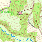 Staatsbetrieb Geobasisinformation und Vermessung Sachsen Wallroda, Arnsdorf (1:10,000 scale) digital map