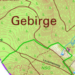 Staatsbetrieb Geobasisinformation und Vermessung Sachsen Waltersdorf, Großschönau (1:10,000 scale) digital map