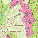 Staatsbetrieb Geobasisinformation und Vermessung Sachsen Waltersdorf, Großschönau (1:10,000 scale) digital map