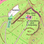 Staatsbetrieb Geobasisinformation und Vermessung Sachsen Walthersdorf, Crottendorf (1:10,000 scale) digital map