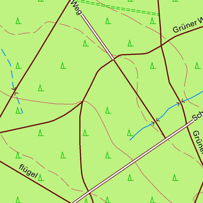 Staatsbetrieb Geobasisinformation und Vermessung Sachsen Wasserberg West, Freiberg, Stadt, Universitätsstadt (1:10,000 scale) digital map